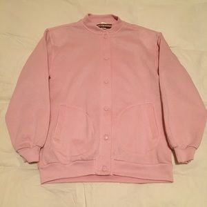 Vintage Pink Button Sweater